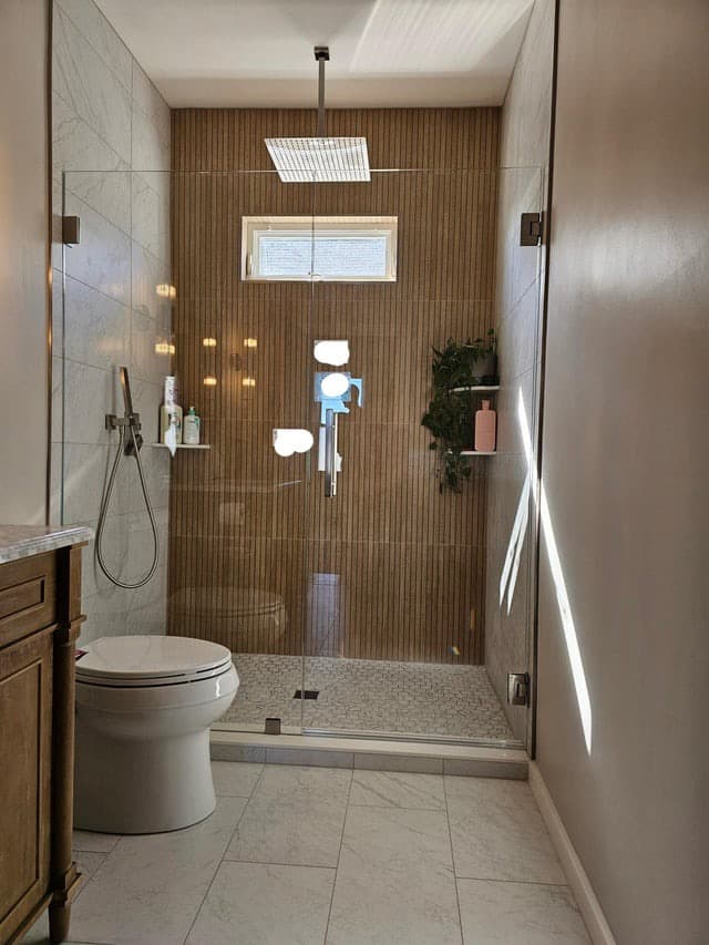bathroom remodel — after