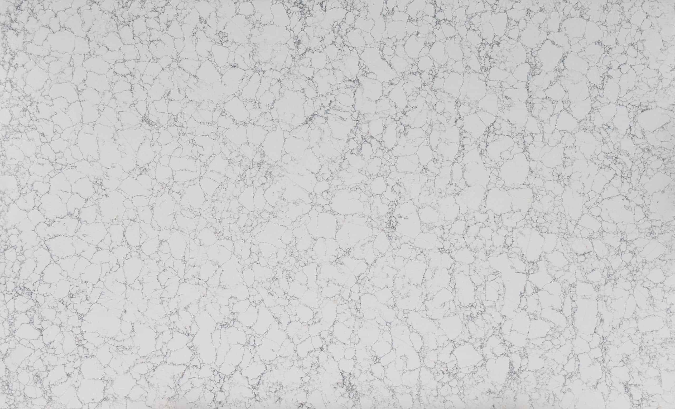 White Arabescato Quartz Slab